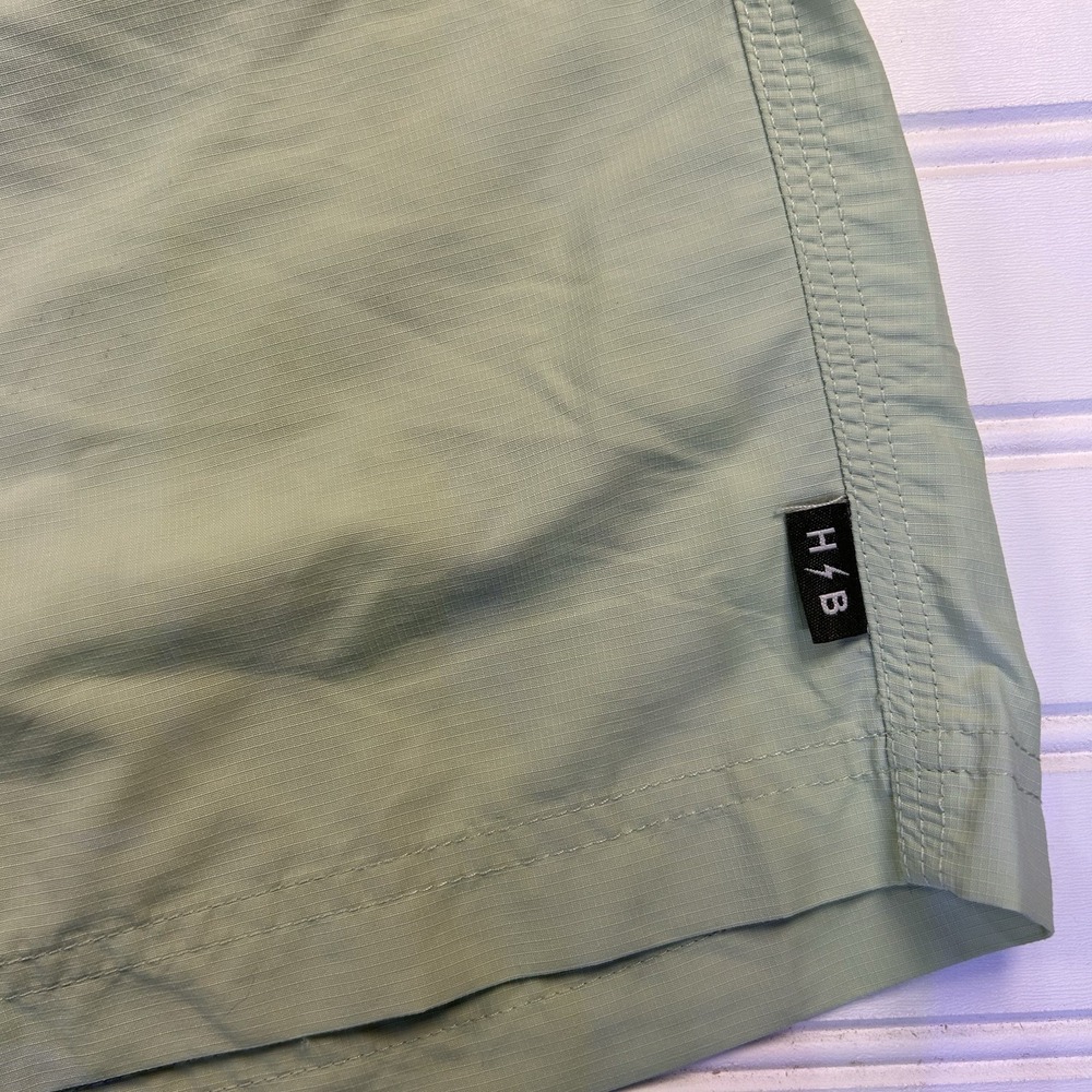 Howler Brothers Horizon Hybrid 2.0 Shorts Mens 40 Mint Green Nylon Ripstop Swim - Picture 5 of 15